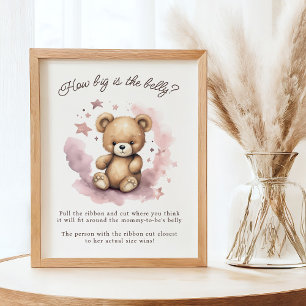 Affiche On Peut Attendre Pastel Pink Belly Jeu