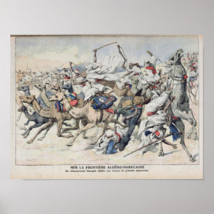 Affiche On the Algero-Moroccan Frontier, a French