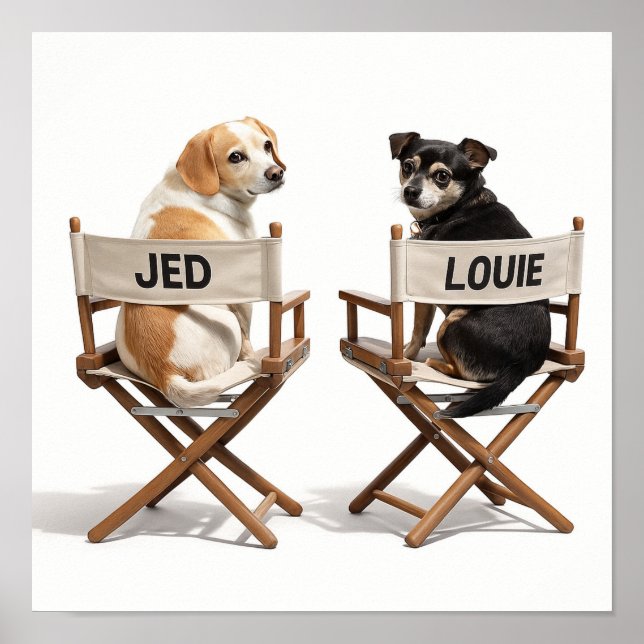 Affiche "On The Set" (Devant)