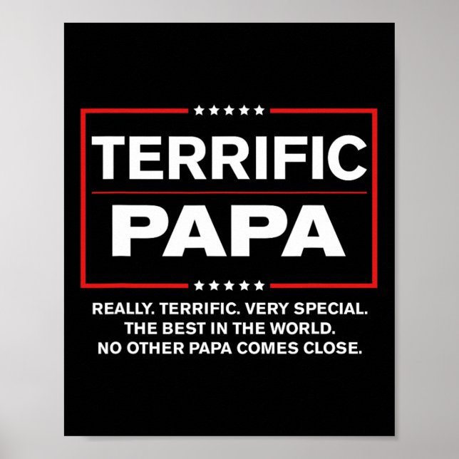 Affiche Oncle - Drôle Donald Trump Grand Papa (Devant)