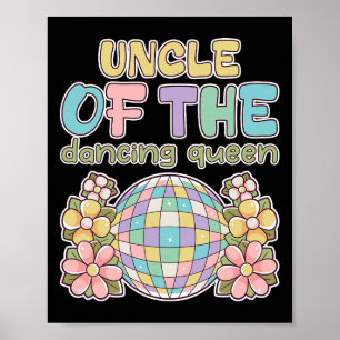 Affiche Oncle Of The Queen Dancing Retro 17th Birthday Fam