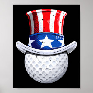 Affiche Oncle sam golf