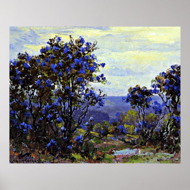 Affiche Onderdonk - Laurel de montagne en fleurs (Devant)