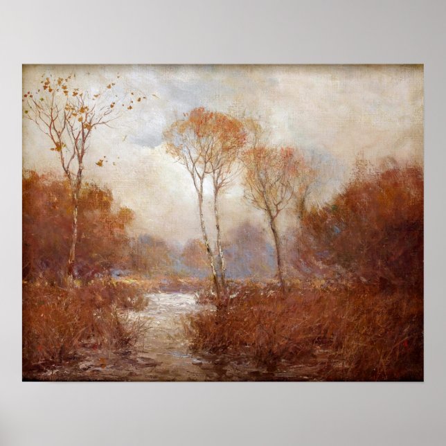 Affiche Onderdonk - Paysage d'octobre (Devant)