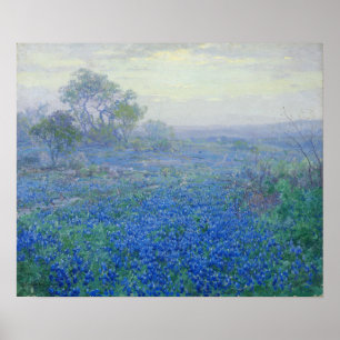 Affiche Onderdonk - Un bleu nuageux pour la journée 1918