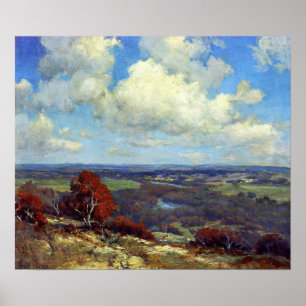 Affiche Onderdonk - Un Matin D'Hiver Sur La Guadalupe