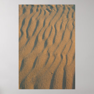 Affiche Ondes dans les dunes de Silver Lake, Michigan