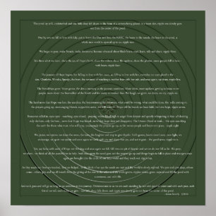 Affiche Ondulations - Denise Beverly