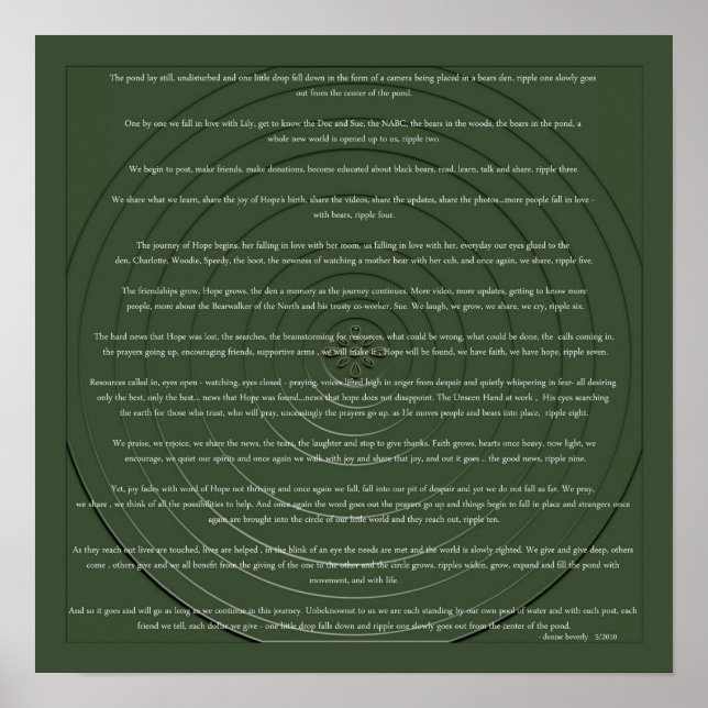 Affiche Onduleurs - Denise Beverly (Devant)