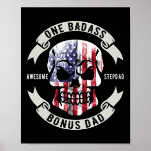 Affiche One D Bonus Stepdad Anniversaire Étape Papa Fête d