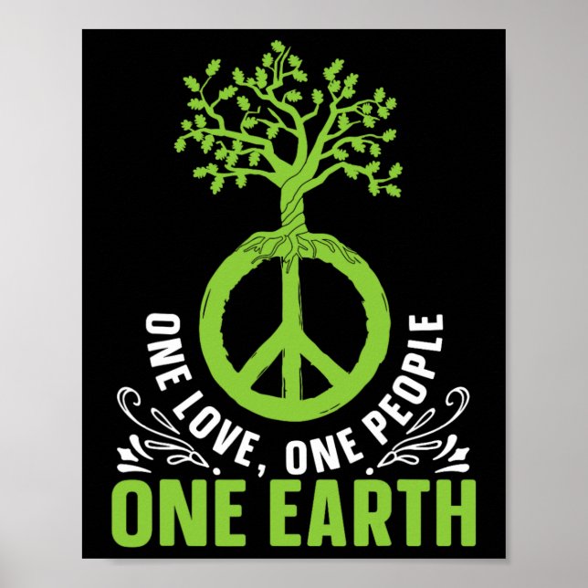 Affiche One Love One People One Earth Journée Internationa (Devant)