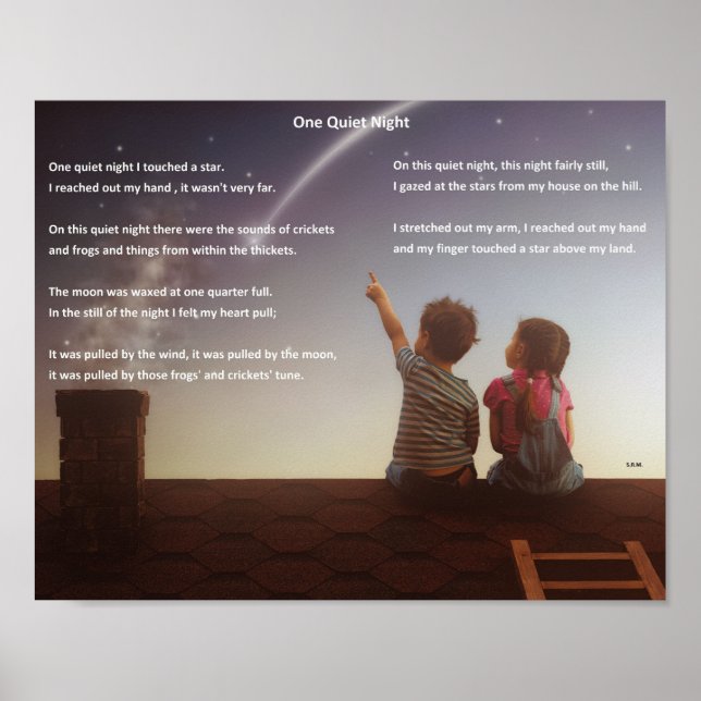 Affiche One Quiet Night (Devant)