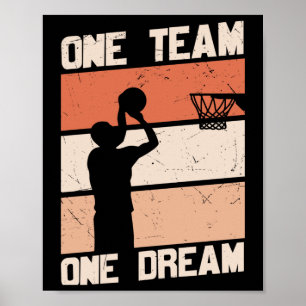 Affiche One Team One Dream