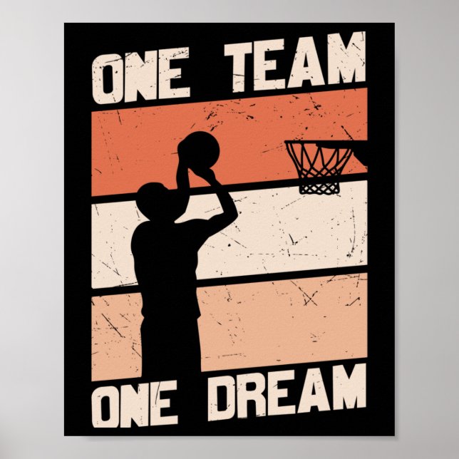 Affiche One Team One Dream (Devant)