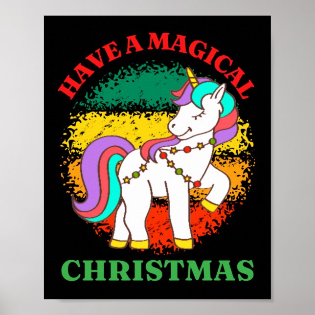 Affiche ont un noël magique (Devant)