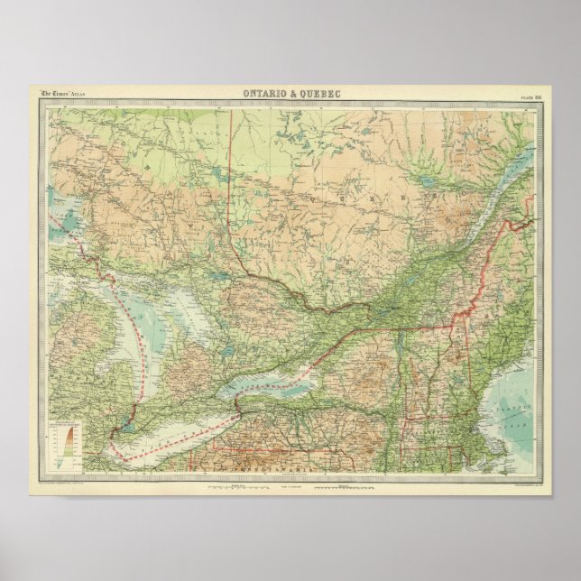 Affiche Ontario et Québec (Devant)