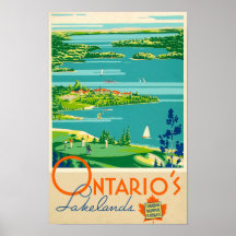 Ontario's Lakelands, Chemins de fer canadiens - Vo