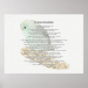 Affiche Onze Demandes De Parrotlets