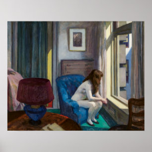 Affiche Onze heures Edward Hopper