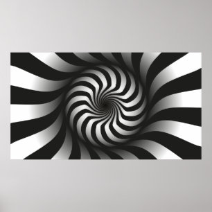 Affiche Op art