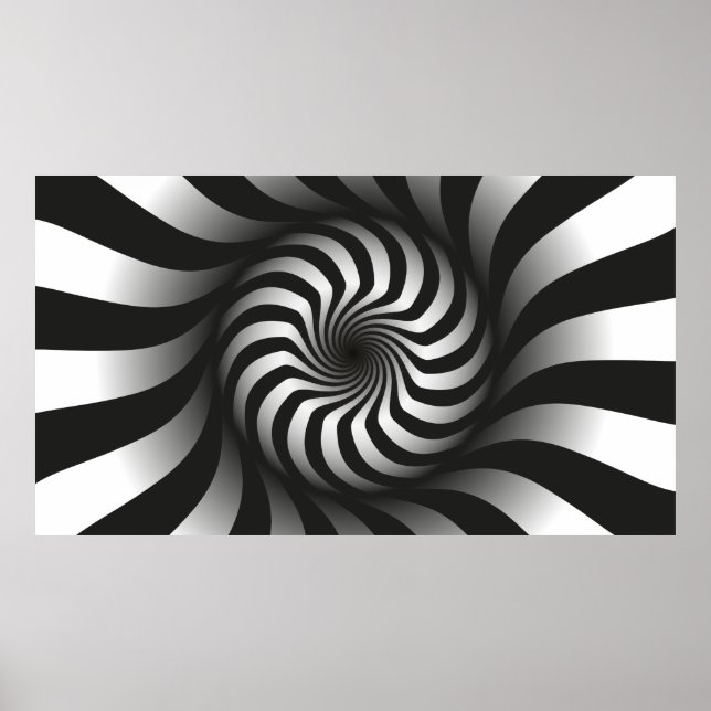 Affiche Op art (Devant)