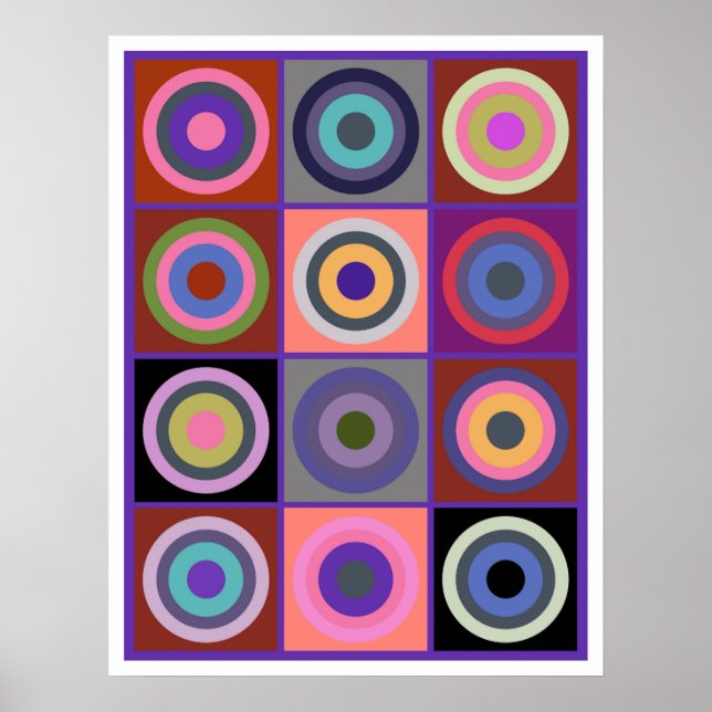 Affiche Op Art #22 (Devant)