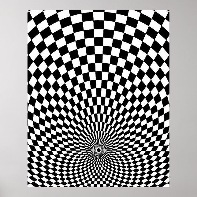 Affiche OP -Art #2 à Emporio Moffa (Devant)