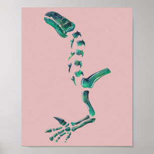 Affiche Opal Iguanodon Dinosaur