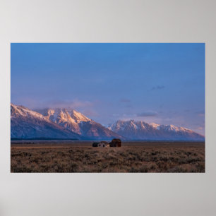Affiche Open Prairie Grand Teton
