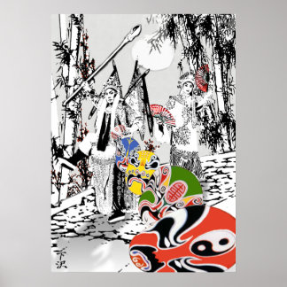 Affiche Opéra chinois