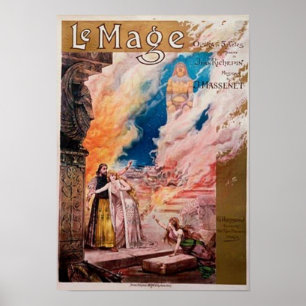 Affiche Opéra de Le Mage French
