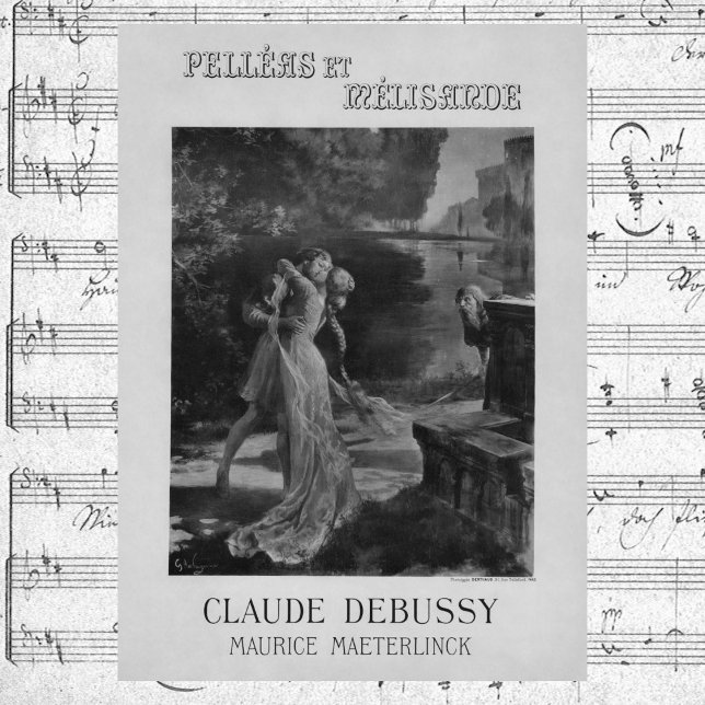 Affiche Opéra de Pelleas et Melisande, 1902 (Créateur téléchargé)