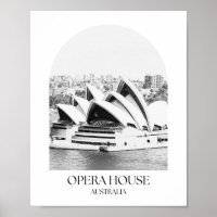 Opera House Australia Arch Photo Imprimer