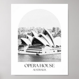 Affiche Opera House Australia Arch Photo Imprimer