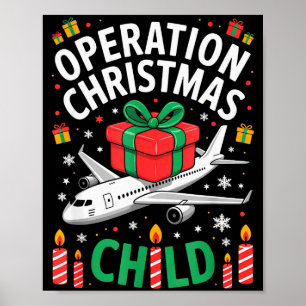 Affiche Opération Enfant de Noël Correspondance de Famille