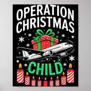 Affiche Opération Enfant de Noël Correspondance Familiale
