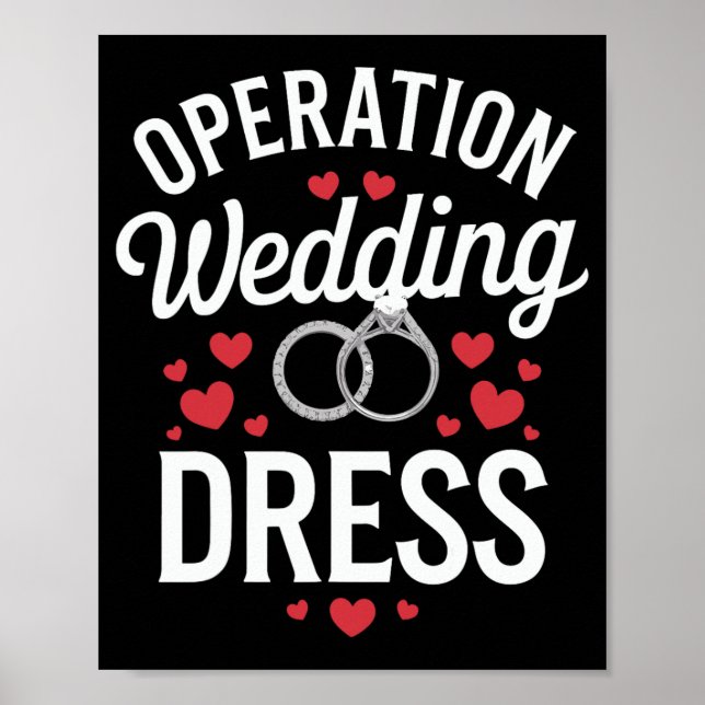 Affiche Opération Robe Mariage (Devant)