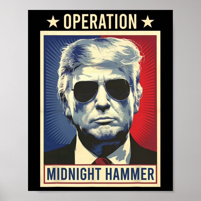 Affiche Opération Trump (Devant)