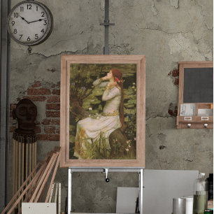 Affiche Ophelia by the Pond by John William Waterhouse