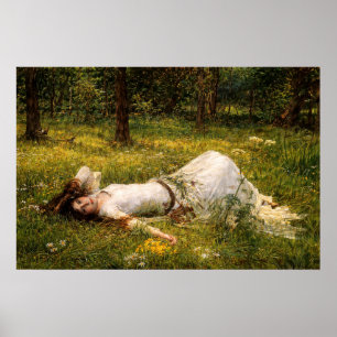Affiche Ophelia par John William Waterhouse
