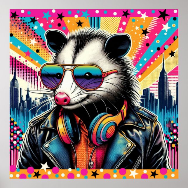 AFFICHE OPOSSUM-LIFE DANS LA VILLE 4 (Devant)