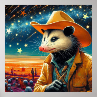 AFFICHE OPOSSUM-LIFE SUR LES PLAINES DU DÉSERT 2