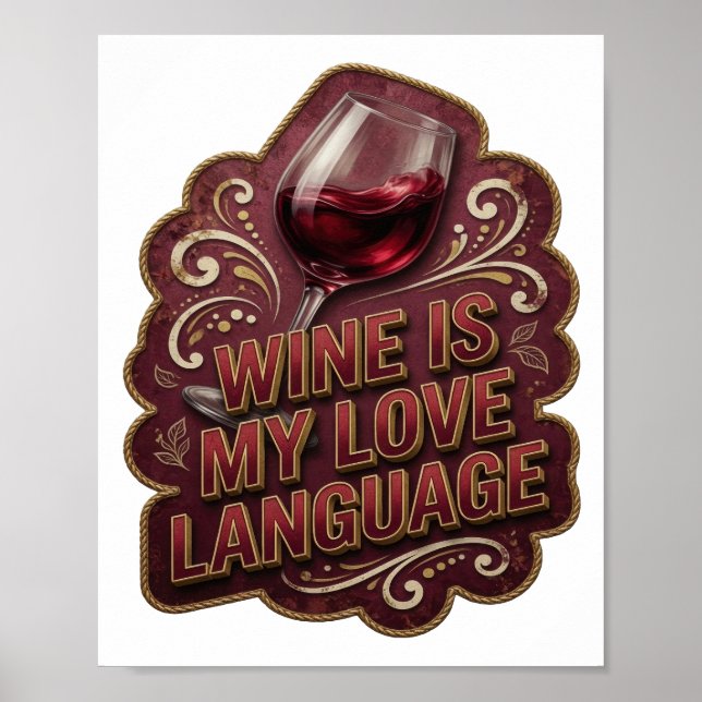 Affiche Or Amour Vin Jouet v2 (Devant)