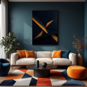 Affiche Or Luxe Doré