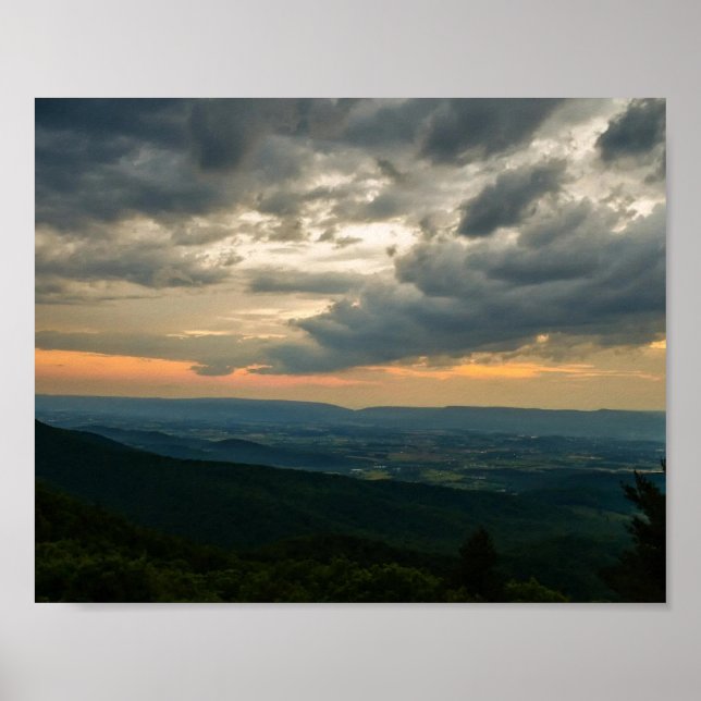 Affiche Orage de l'heure dorée, Shenandoah (Devant)