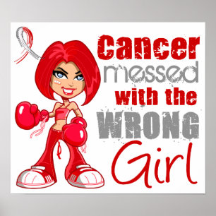 Affiche Oral Cancer Messed With Wrong Girl.png