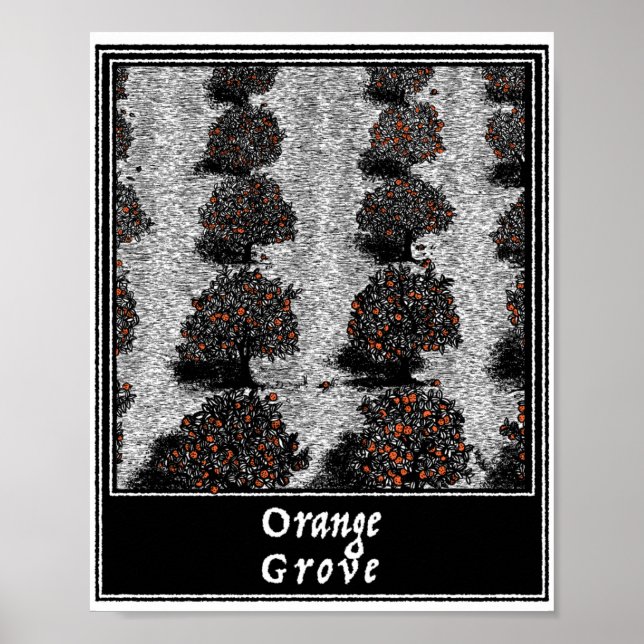 Affiche Orange Grove (Devant)