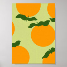 Orange pattern design