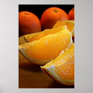 Affiche Orange Slices