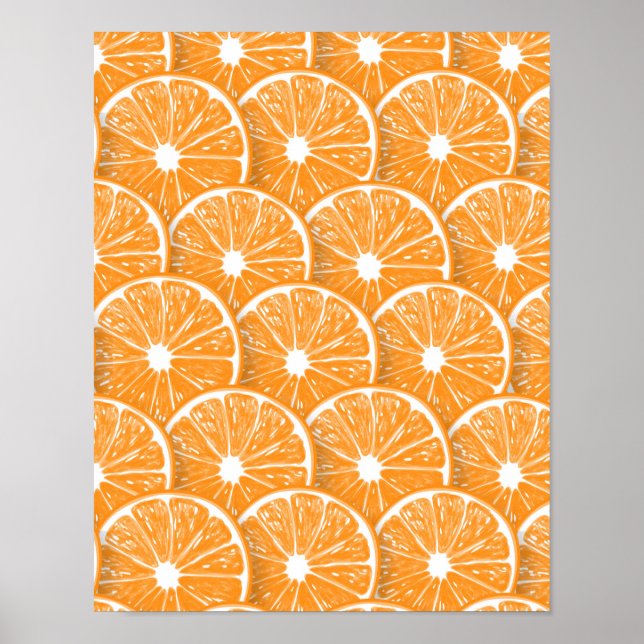 Affiche Orange slices (Devant)